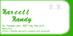 marcell mandy business card